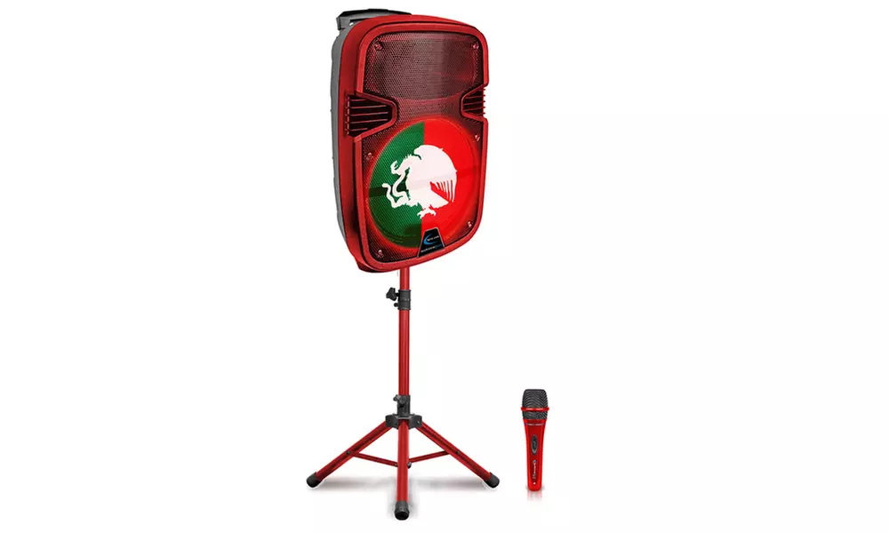 Technical Pro Mexican Pride Bluetooth Speaker Karaoke Kit - Primary Image
