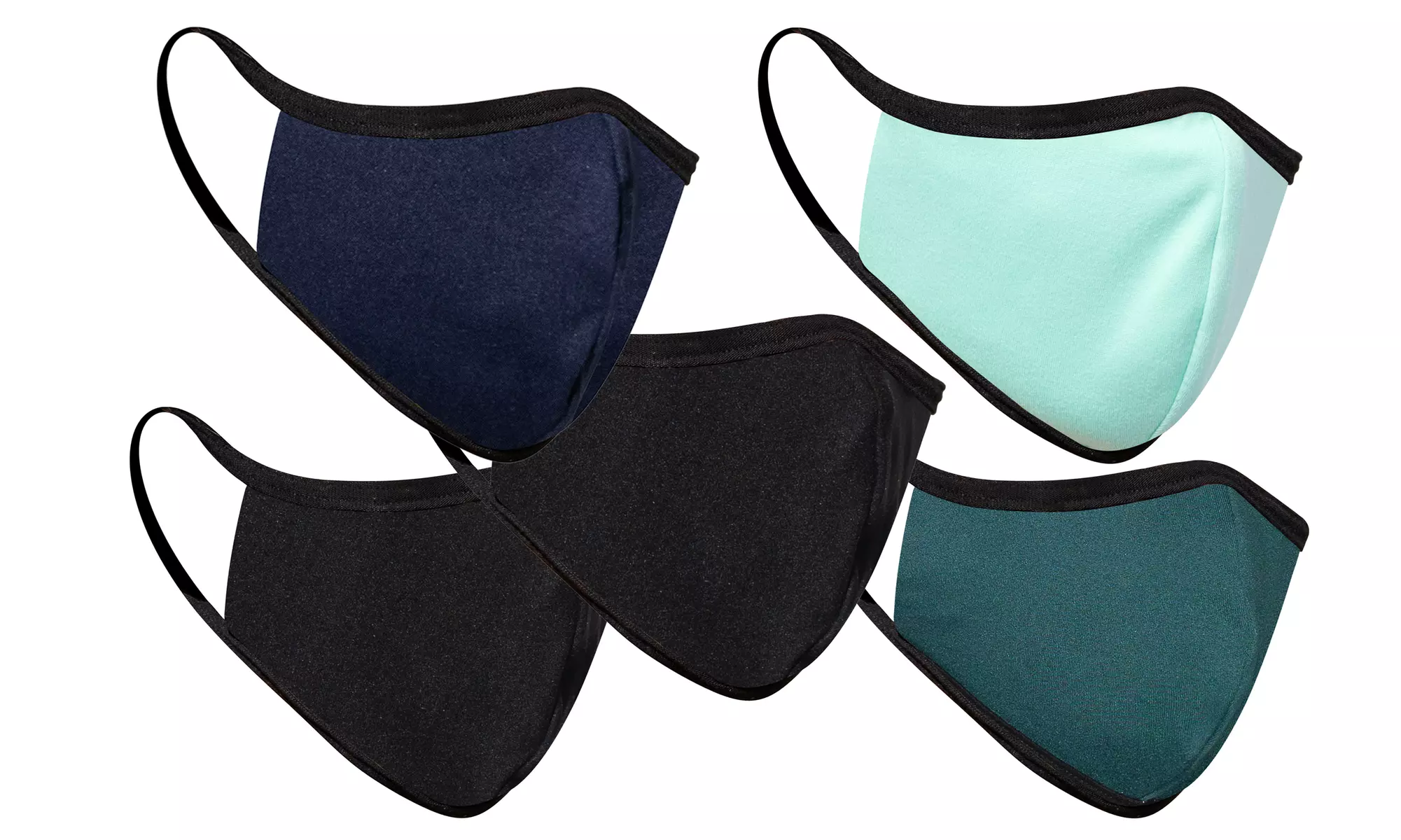 5-Pack Resuable Face Masks - Primary Image