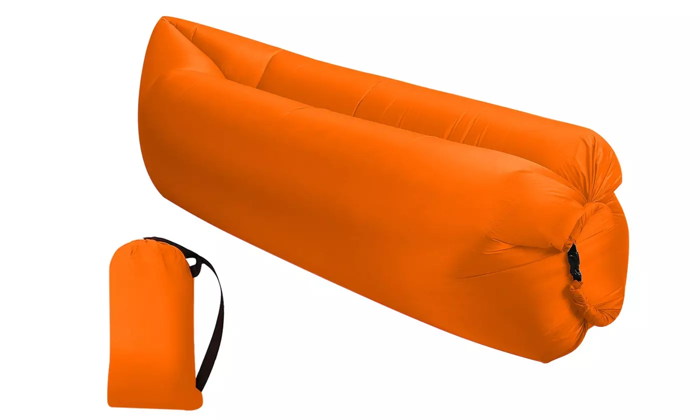 iMounTEK Inflatable Lounger Air Sofa Hammock - Quick Inflate & Ultra Comfortable