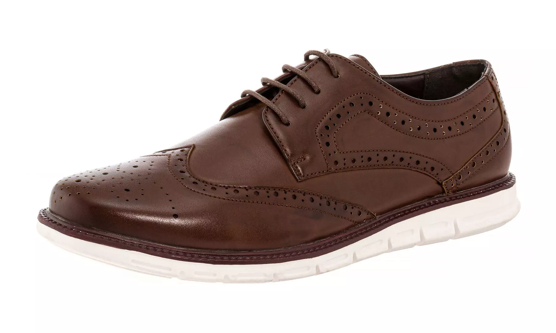 Franco Vanucci Men's Wingtip Casual Oxford Shoes