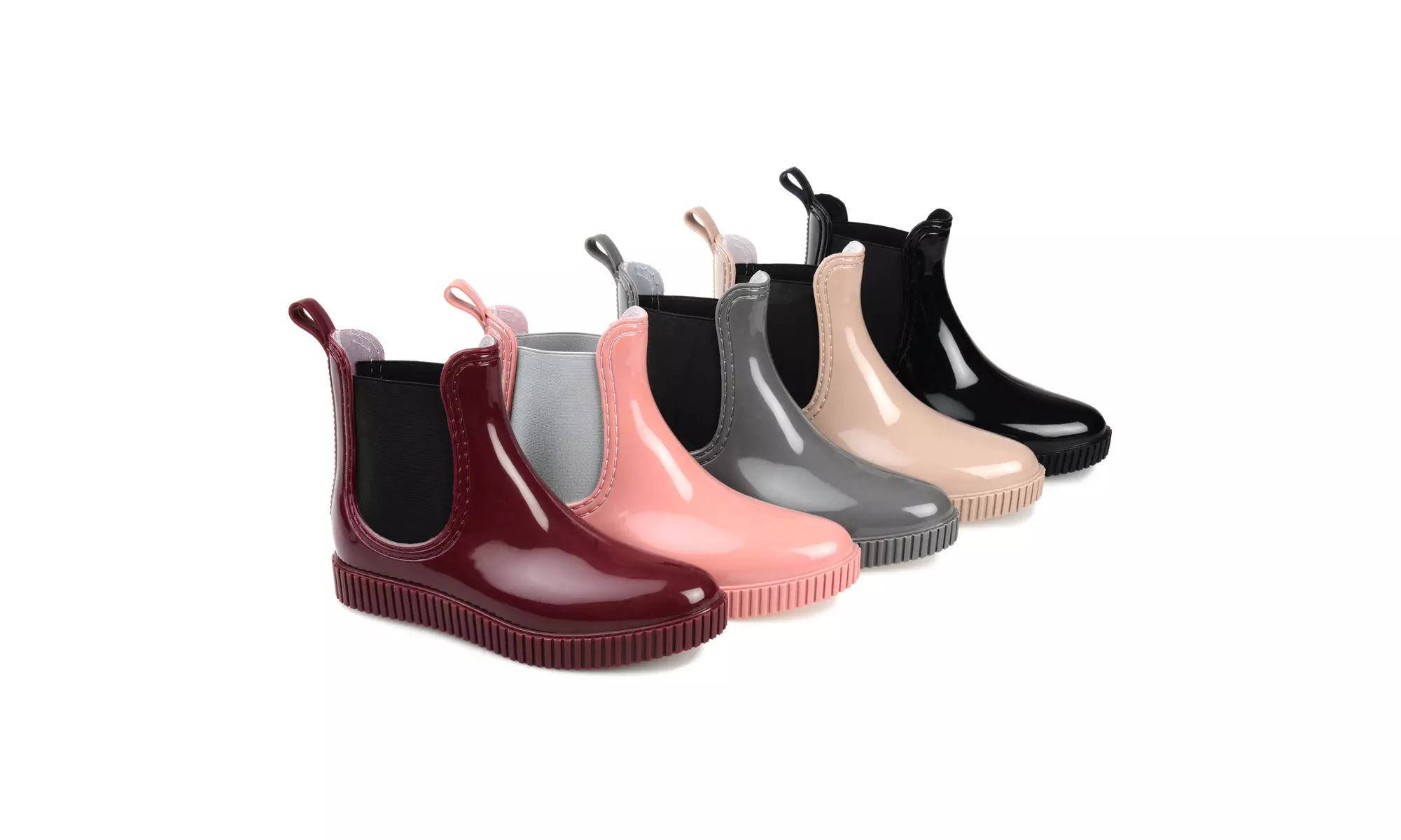Journee Collection Womens Comfort Foam Drip Rainboot - Primary Image