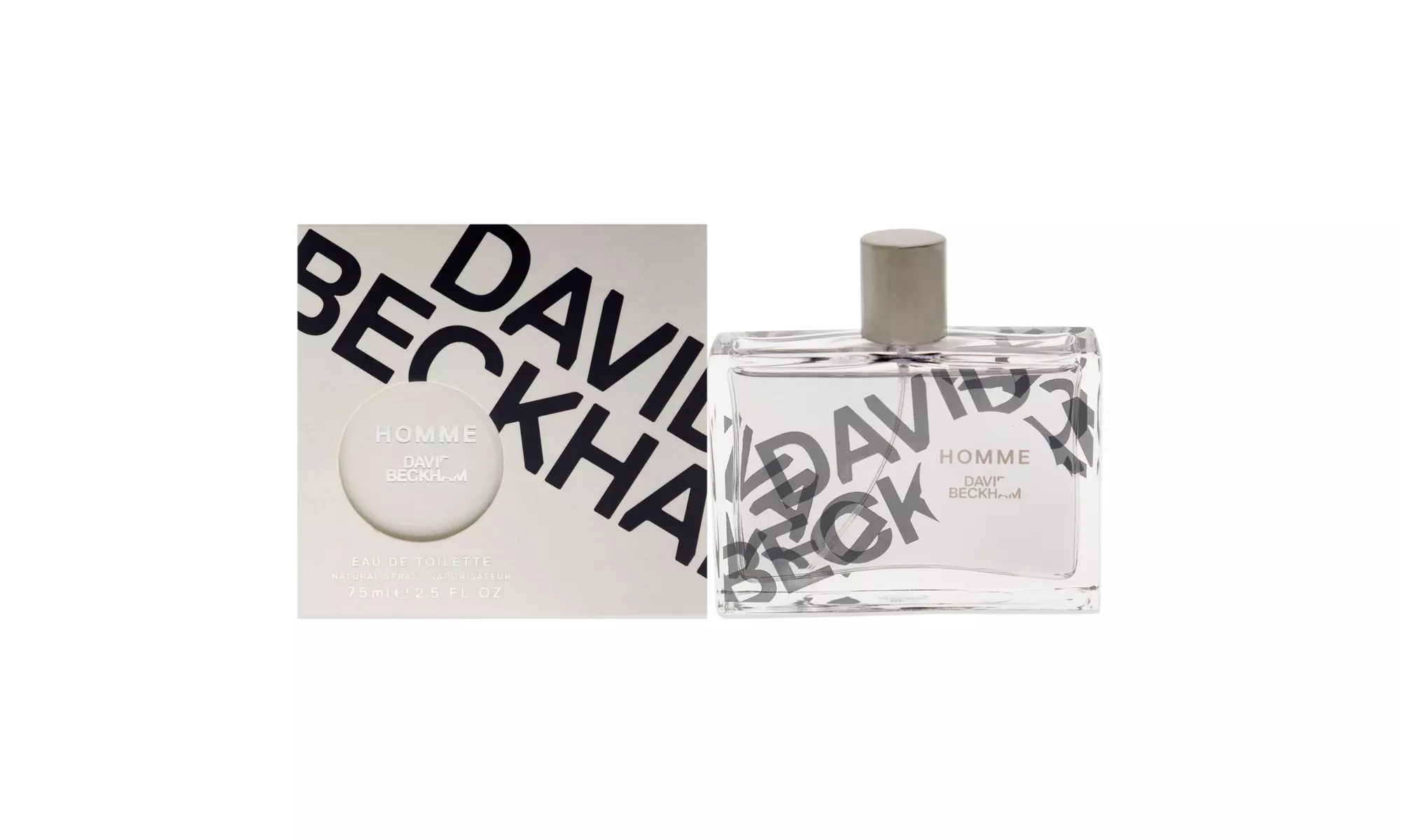 David Beckham Homme by David Beckham for Men - 2.5 oz EDT Spray - Second Medium