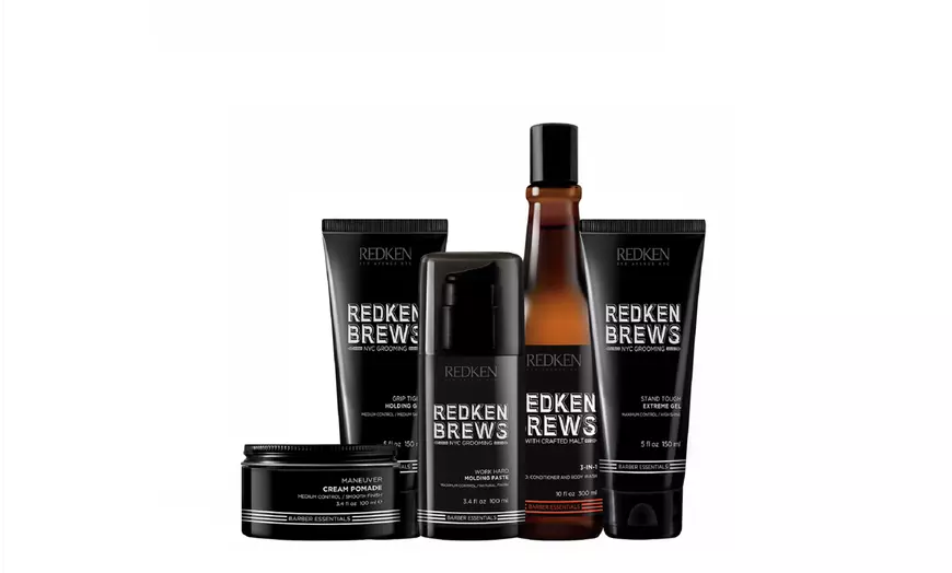 Redken Brews Get Groomed top Finishing Cream Mild Control 5 Oz. Each set of 2