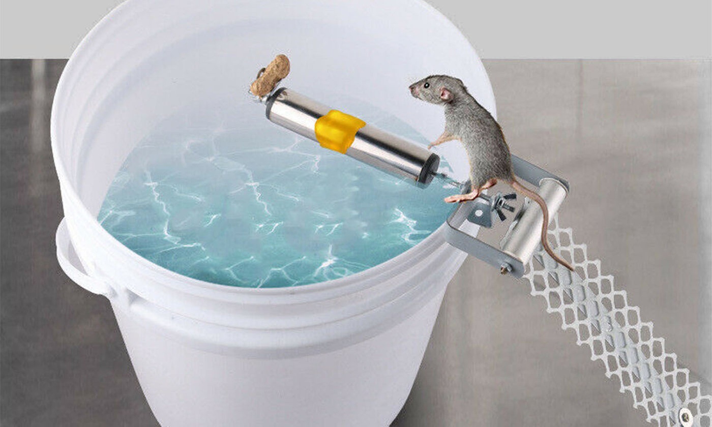 iMounTEK Humane Mouse Rat Traps Live Catch & Release Bucket Trap (Multi-Options)