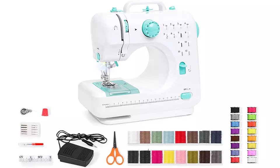 42-Piece Beginners Compact Sewing Machine Kit - Second Medium