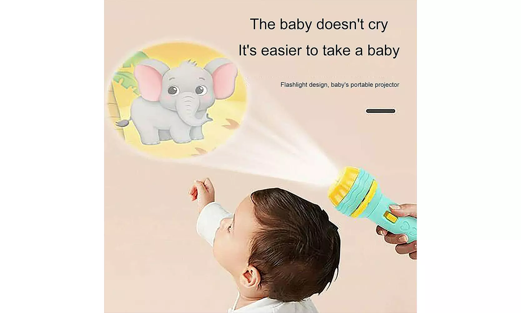  US Slide Projector Flashlight Children's Projection Light Toy 