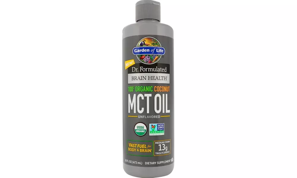 Garden of Life Dr. Formulated Coconut MCT Oil (16 or 32 Oz.) - Primary Image