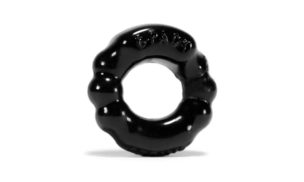 oxballs atomic jock 6-pack shaped ing - black - Primary Image