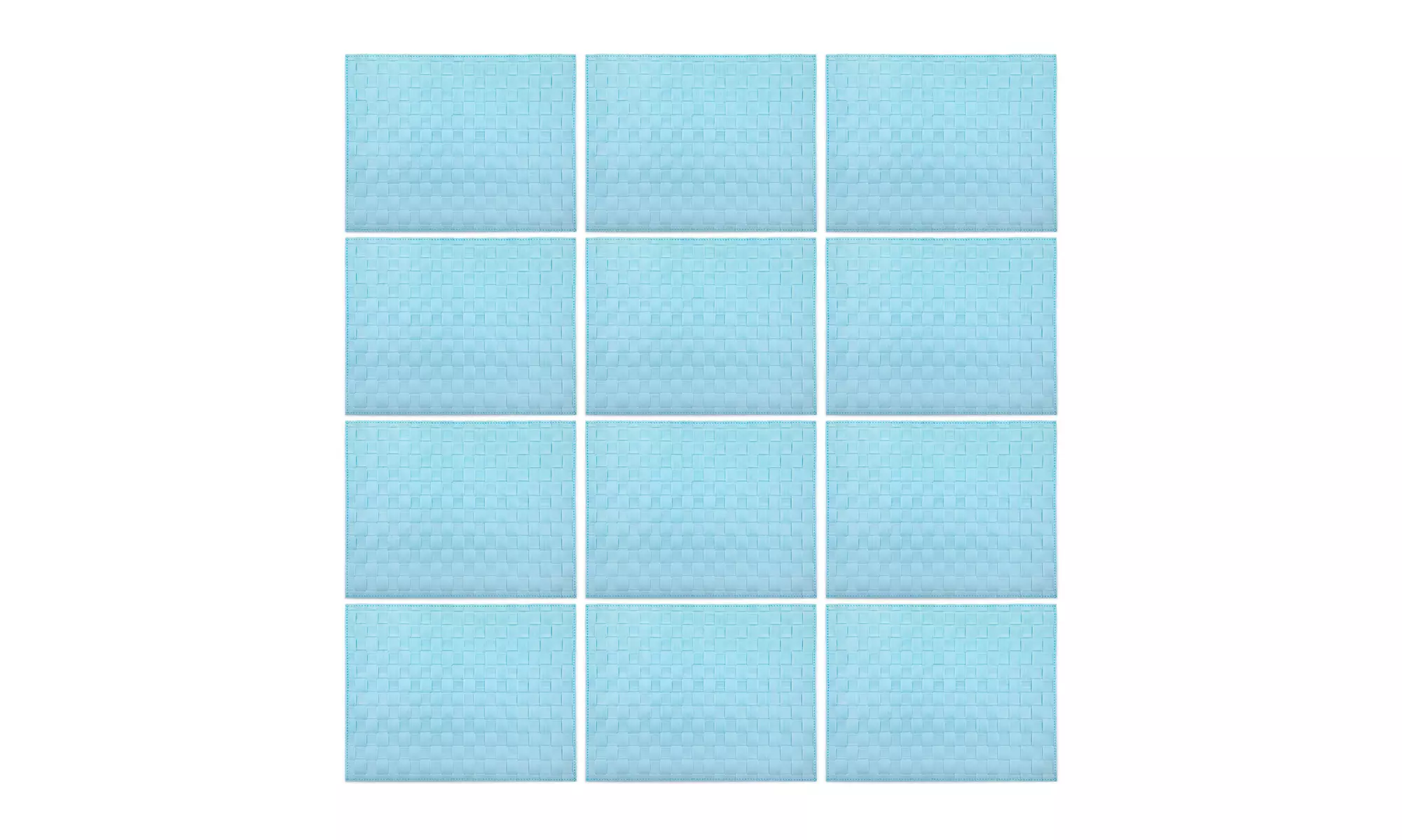Saleen Rectangular Placemat (Pastel Blue, Set of12) - Primary Image