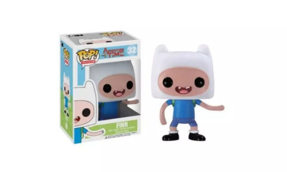 Funko Pop Adventure Time Finn #32 Vinyl Action Figure Collectible Toy - Primary Image