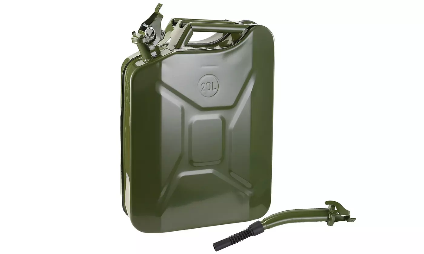 iMounTEK Heavy Duty 5 Gallon Spill Proof Portable Gasoline Fuel Can (20 L)