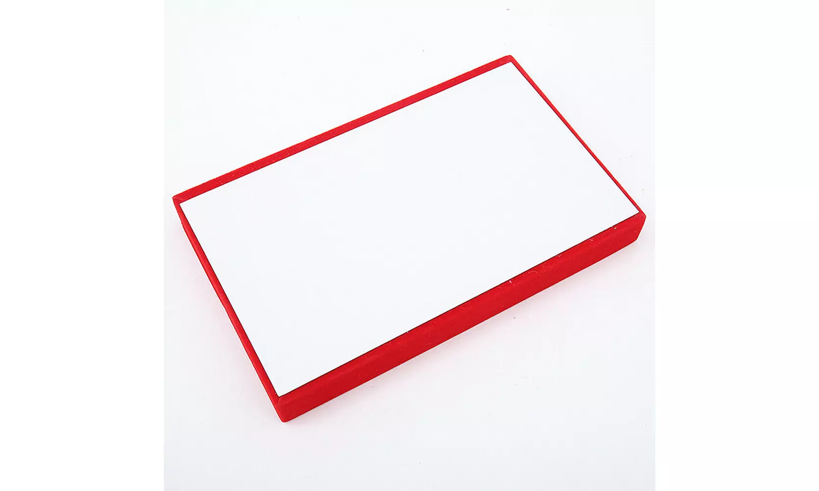 1-2 Pc Velvet Jewelry Ring Display Organizer Tray Holder Earring Storage Case
