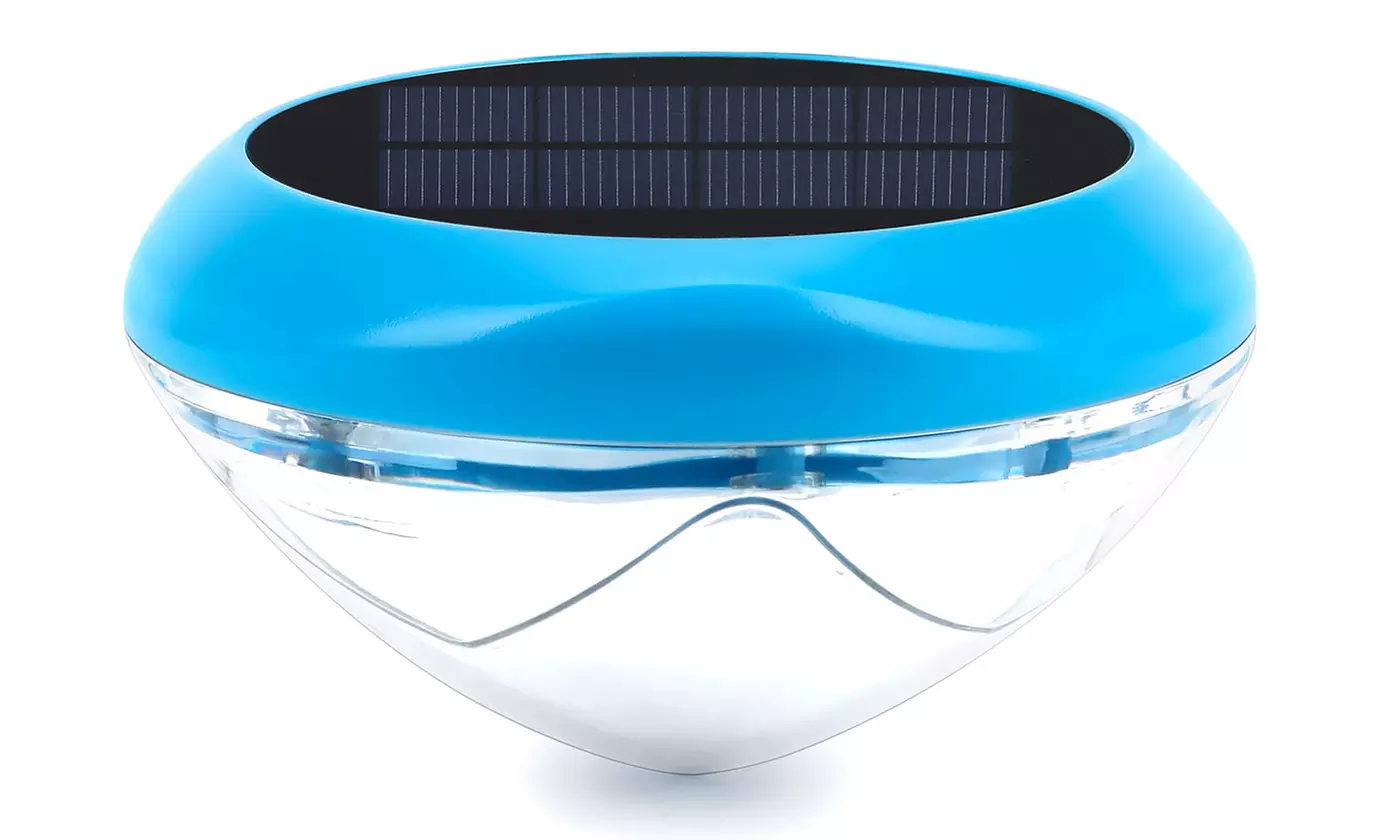 Solar LED Floating Lights Garden Pond Pool Lamp Rotating Color Change Outdoor - Second Medium