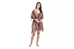 Womens Beach Swimsuit Leopard Bikini Cover Up Summer Beach Dresses Bathing Suit - Second Medium