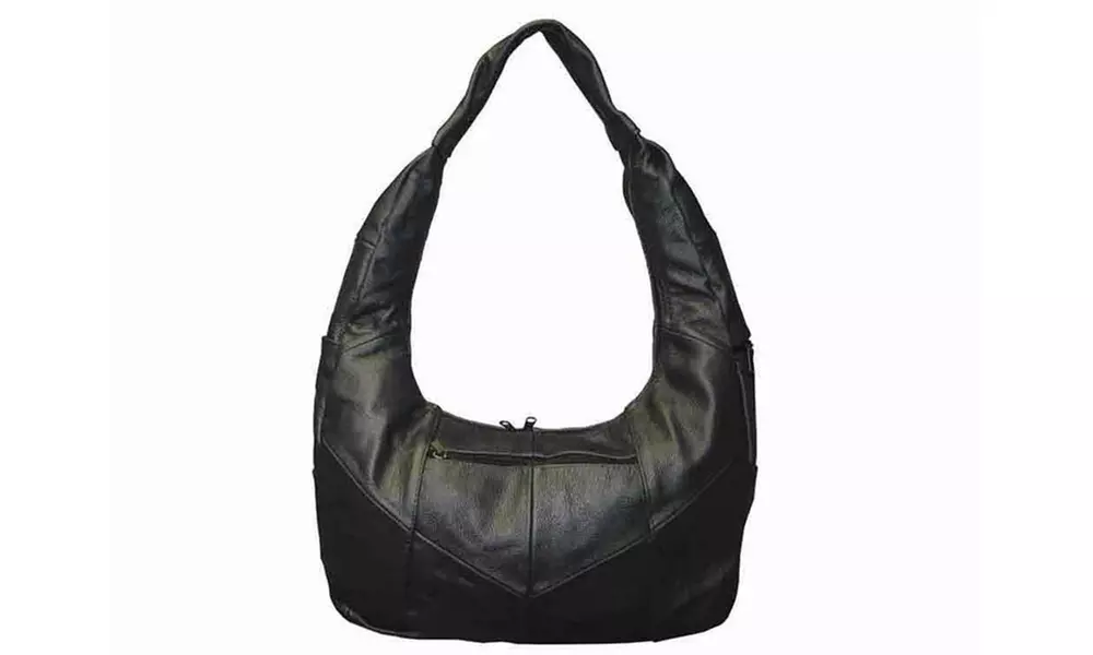 Classic Hobo Casual Look 100% Luxuries Genuine Leather - Primary Image