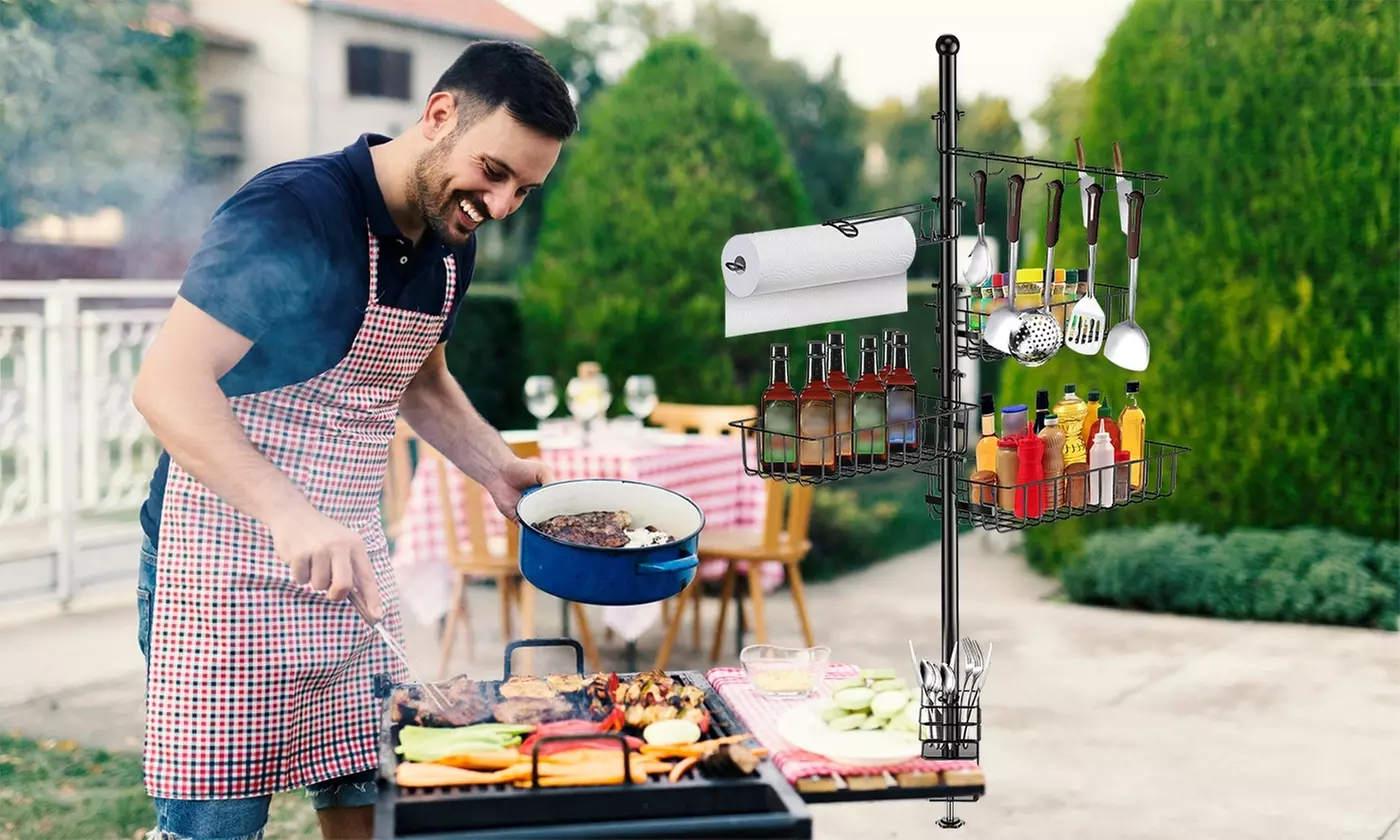  NewHome BBQ Griddle Caddy