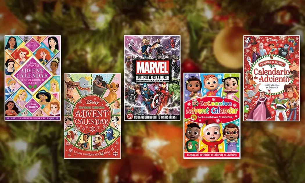Disney Advent Calendar with 24 Mini Storybooks - Primary Image