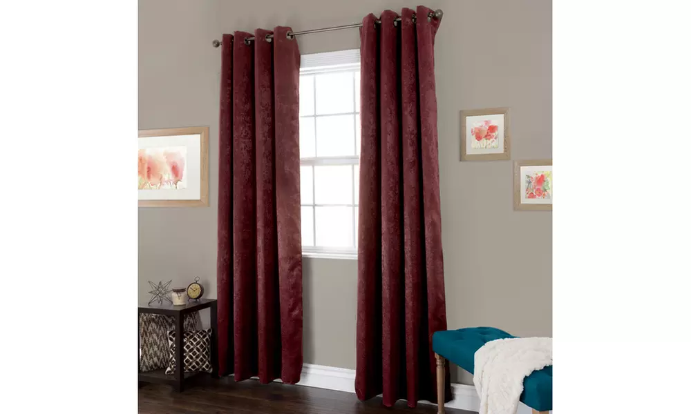 Lavish Home 54"x84" Window Curtain Panel - Primary Image