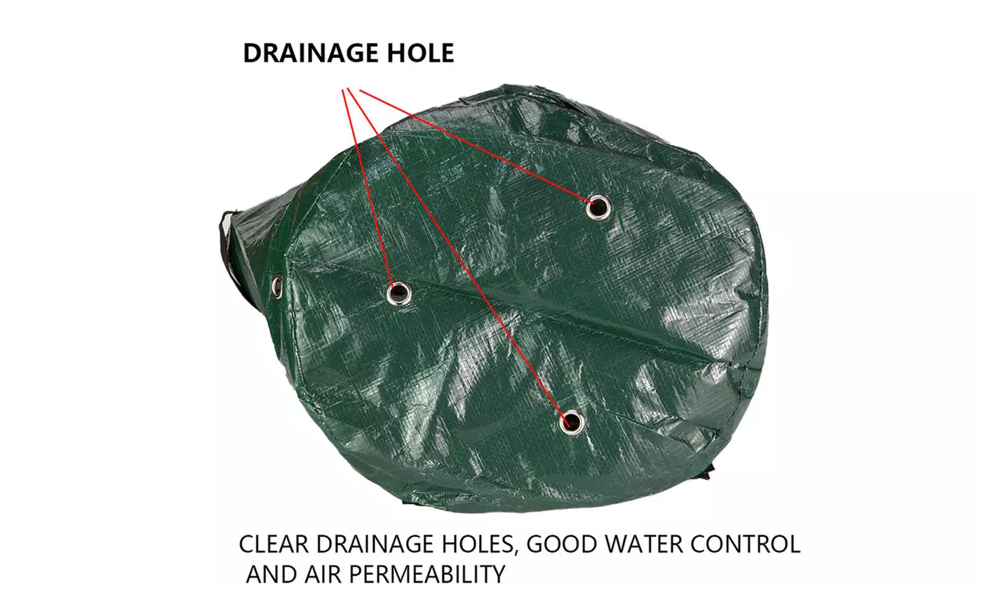 Heavy Duty Garden Grow Bags with Flap Handles Vegetable Planter Pots