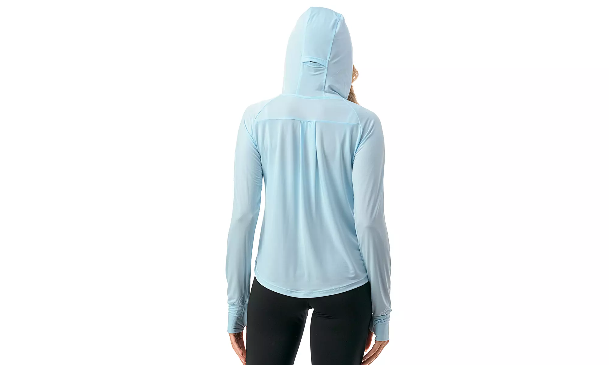 Women's Lightweight Zip Up Hoodie Shirt UV Block Sun Protection Thumbhole Jacket