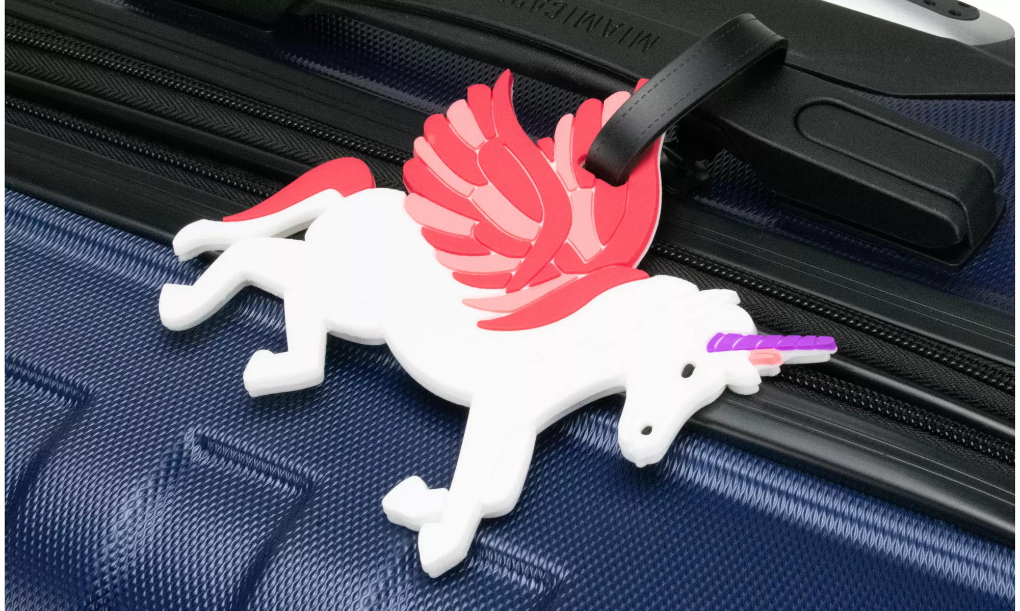 Miami CarryOn 2-Piece Novelty Luggage Tags