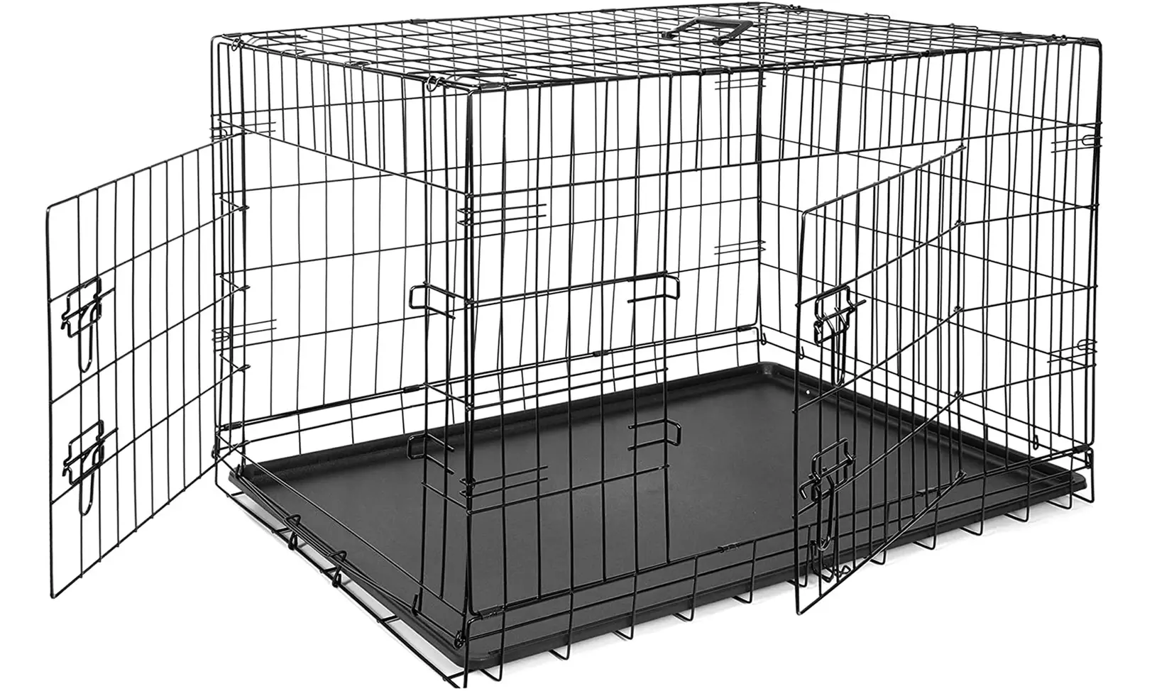 ZENY 36 inch Dog Crate Double Door Folding Metal Dog Crate - Primary Image