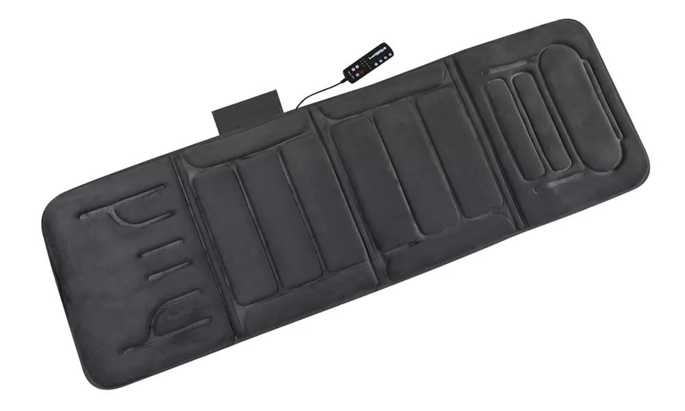  60-2907P04 10-Motor Massage Standard Mat with Heat, Charcoal Gray - Primary Image