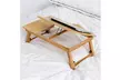 Height Adjustment Laptop Tray Desk Foldable Lazy Table Bed Tray With Drawer DZT - Second Medium