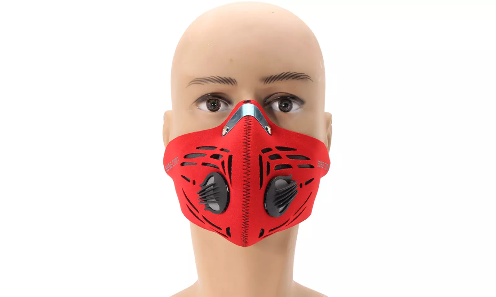 Activated Carbon Filter Dustproof Mask Half Face Sport Training Mask - Primary Image