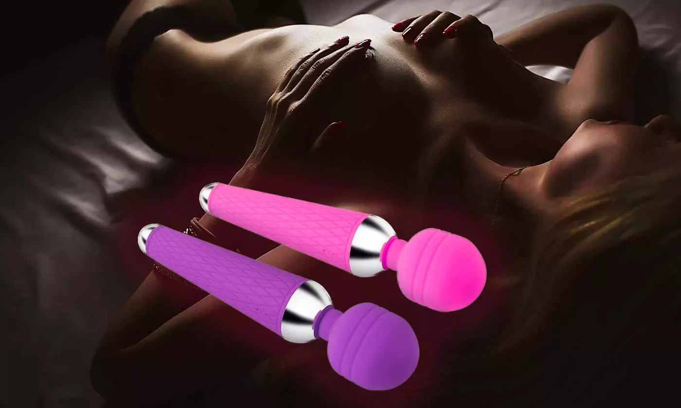 Multi Speed USB Rechargable Personal Neck Full Body Wand Vibrator Massager