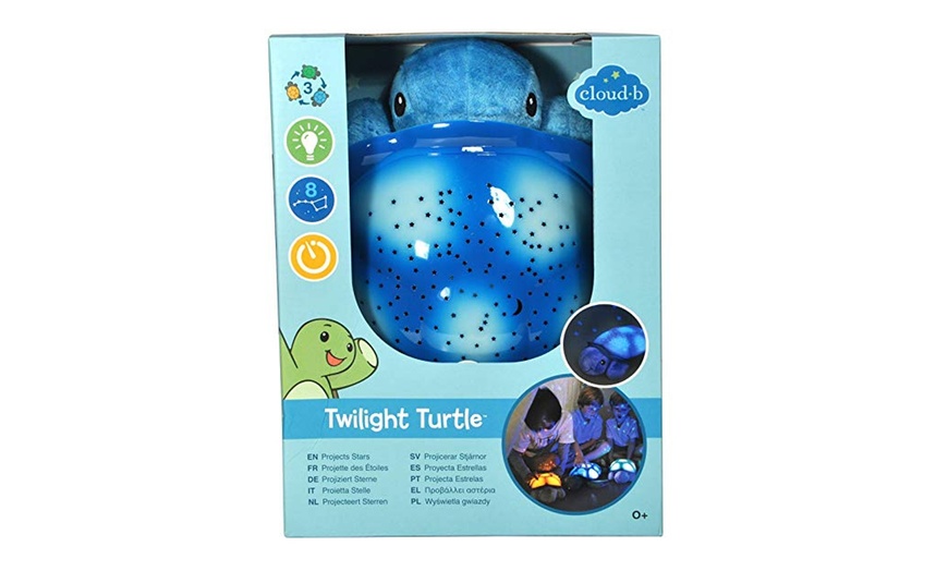 cloud b twilight turtle blue night light soother