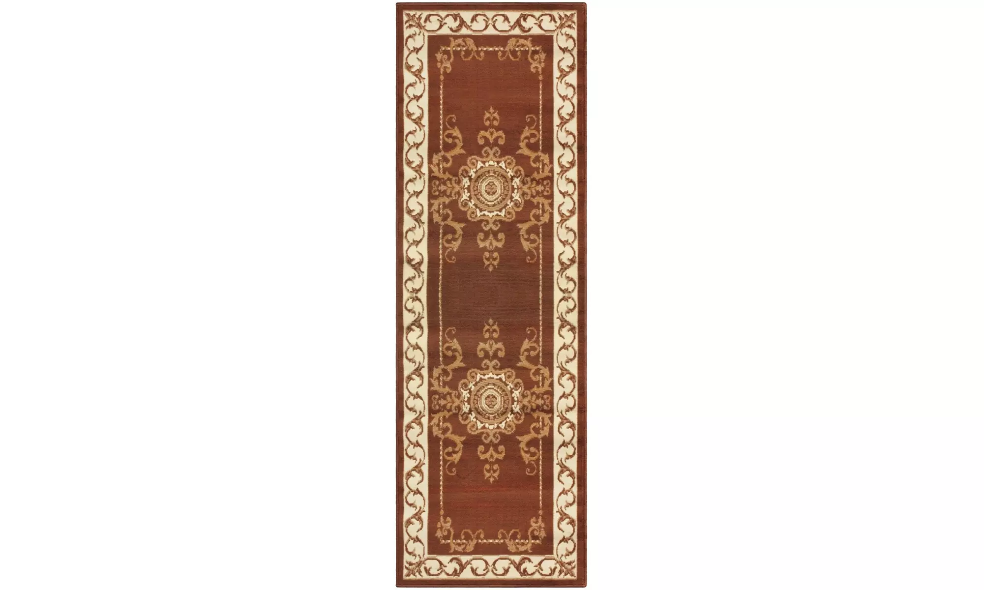 Superior Kensington Traditional Medallion Jute Backing Large Area Rugs Or Runner