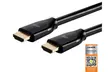 Monoprice Certified Premium High Speed HDMI Cable 4K 60Hz HDR 28AWG 3ft Black - Second Medium