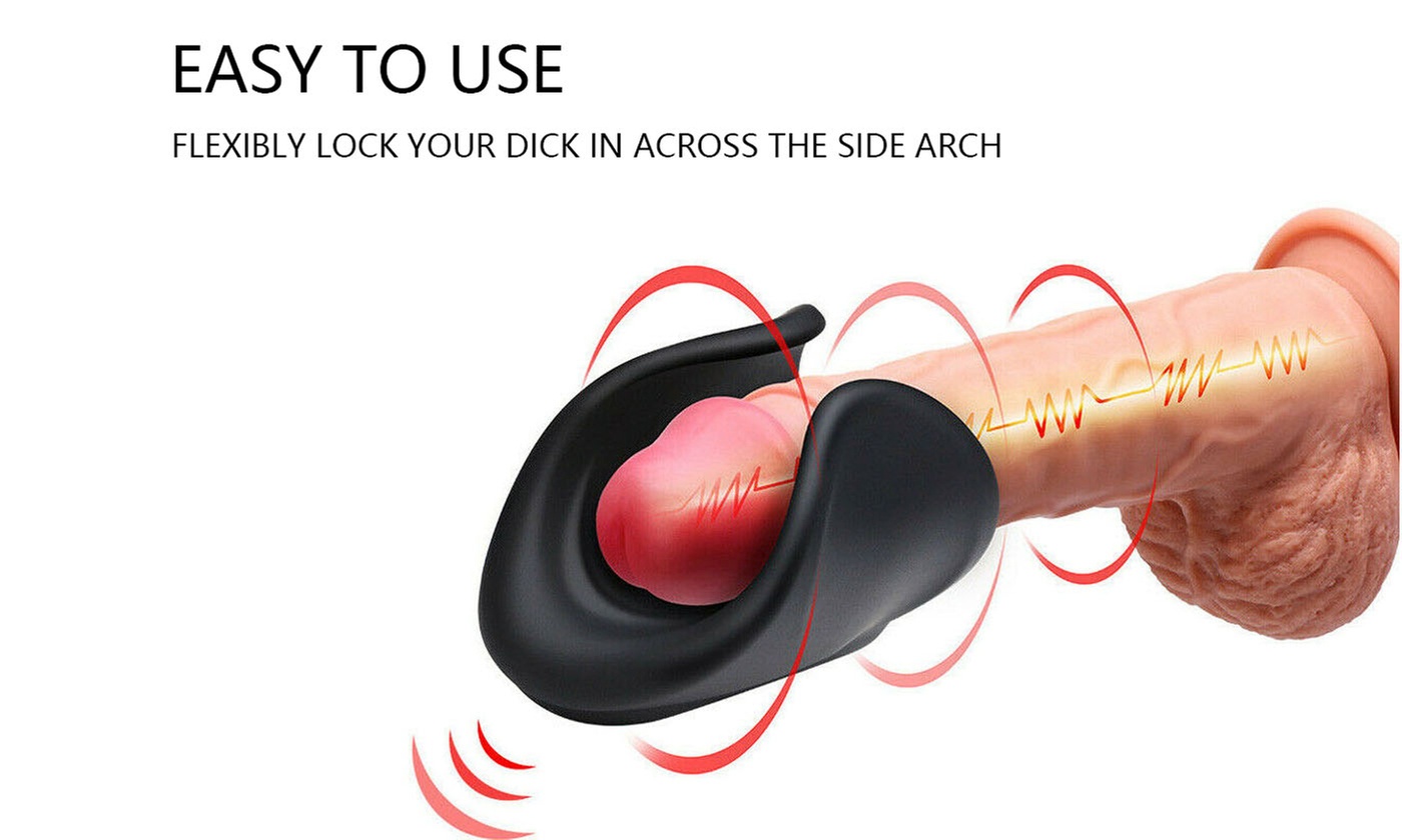 Vibrating Handhold Penis Vibrator with 10 Modes Sex Toy
