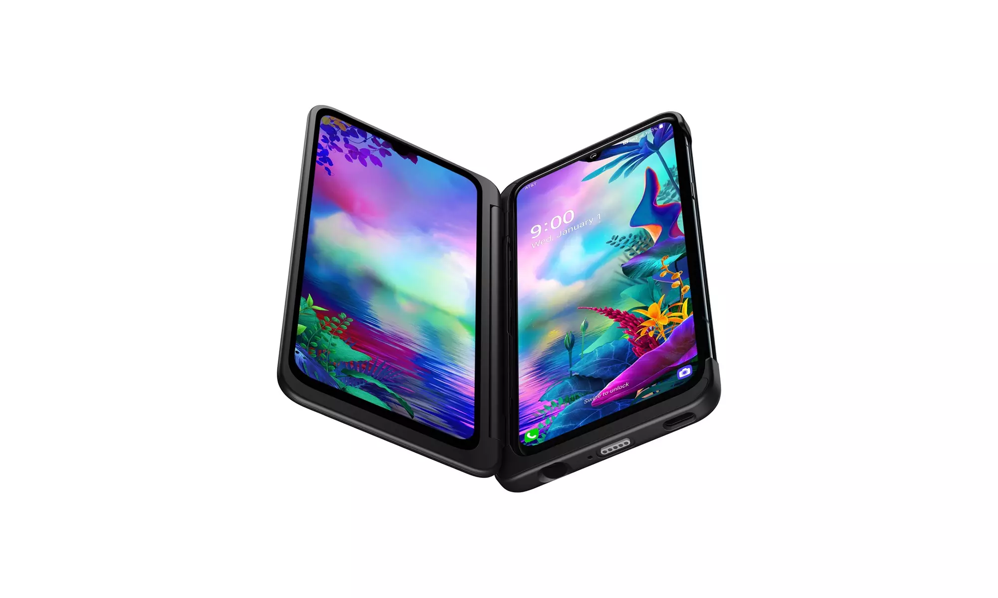LG G8X ThinQ LM-G850QM 128GB 6.4" OLED Dual Camera GSM Plus CDMA Unlocked Phone - Second Medium