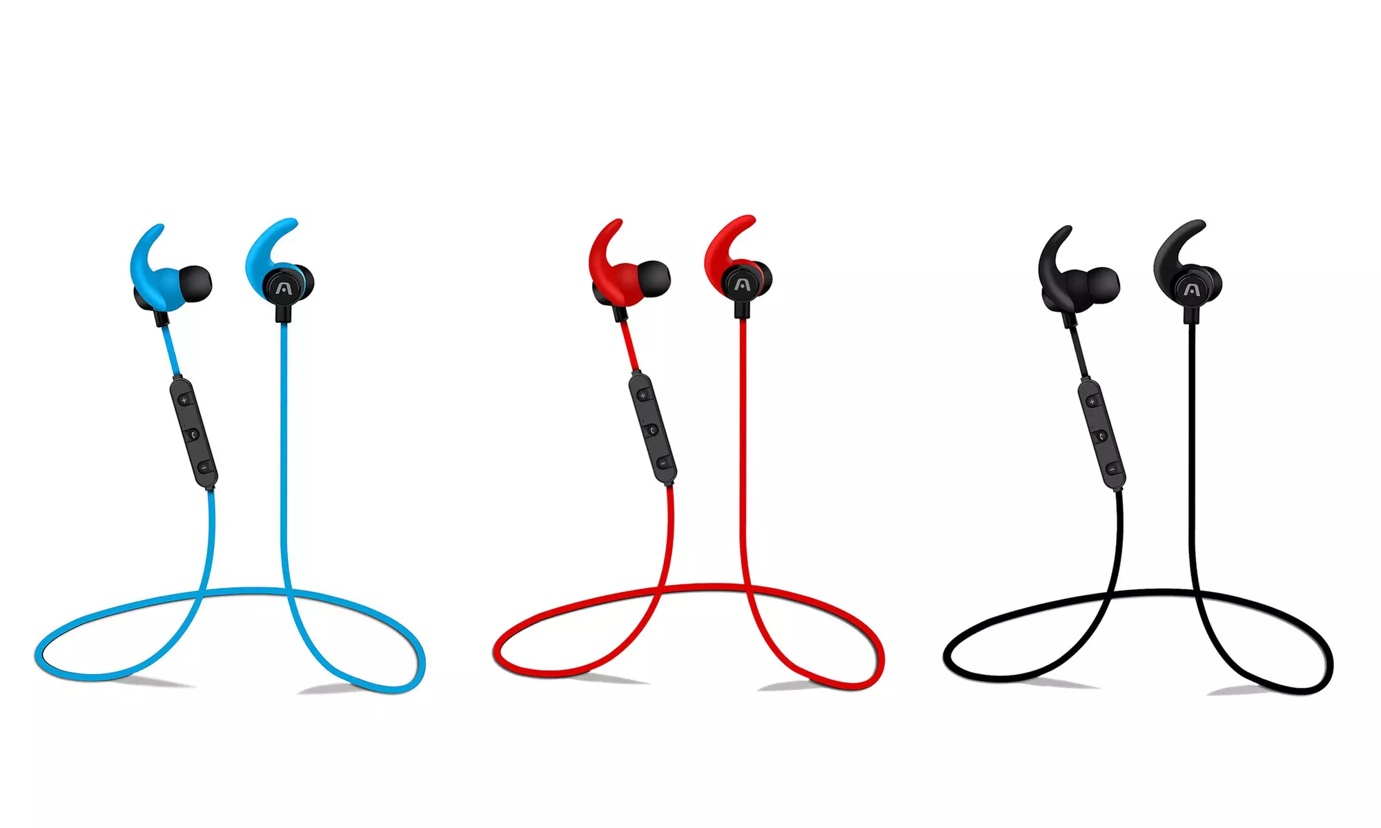 Ultimate Sound FIT Wireless Bluetooth 4.1 Neckband Earbuds w/ Built-in Mic - Primary Image