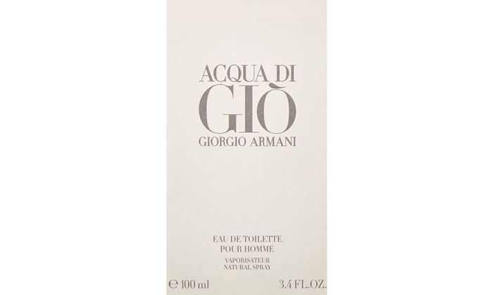 Giorgio Armani Acqua Di Gio Men Eau De Toilette Groupon