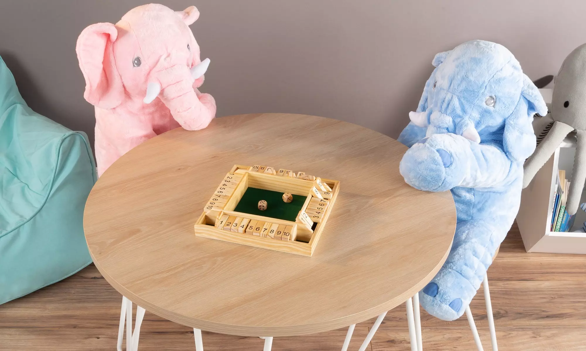 Shut The Box 4 Player Game by Hey! Play! - Second Medium