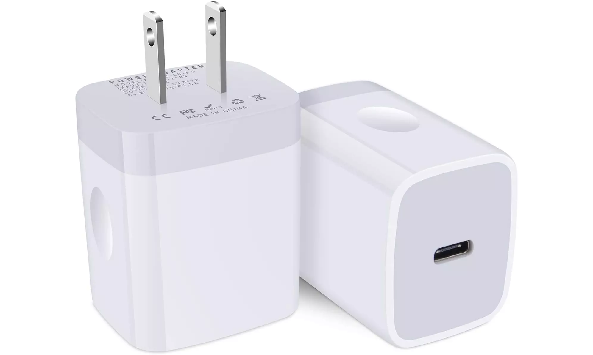 20W USB C Box Charging Brick Fast Charger Block Wall Charger Plug for Samsung  - Primary Image