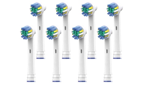 Replacement Brush Heads Fit For Oral B Electric Toothbrush (8 12 Or 20 Pack) White 8 Pack