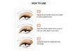 Eyeshadow Makeup Double Layer Coloured Gradation with Cosmetic Brush - Second Medium