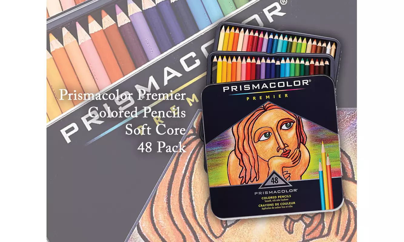 Prismacolor Premier Colored Pencils Pack of 48 Multi Colour Art Supply - Primary Image