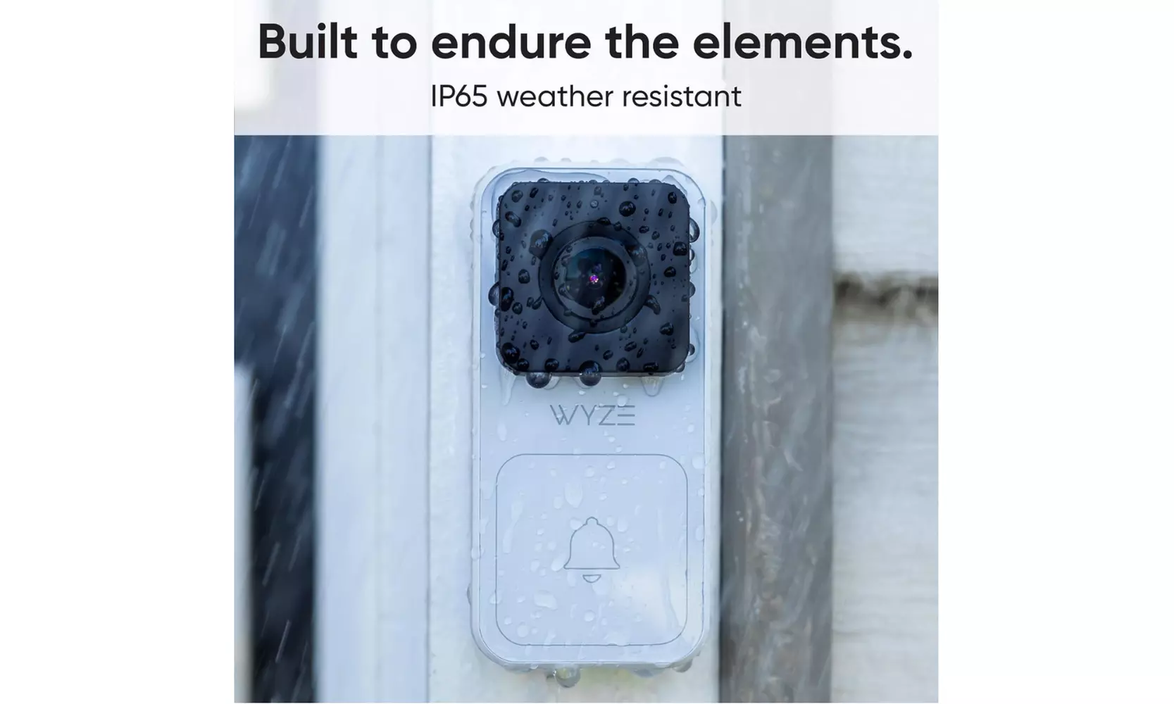 Wyze Video Doorbell Wired 1080p HD Video with 2-Way Audio - A Grade Refurbished