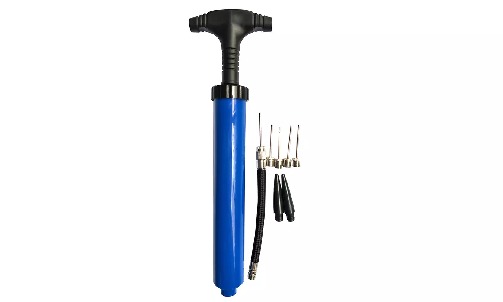 10" Manual Air Pump with Needle, for Bicycle Basketball Football Soccer Ball - Primary Image