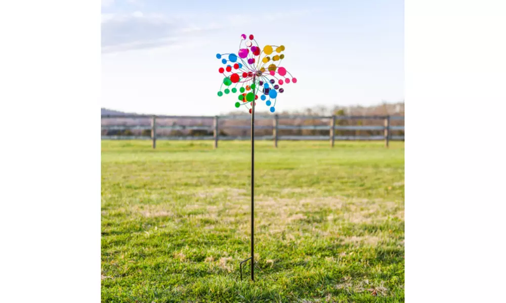 Decorative Wind Spinner Topper or Pole - Primary Image