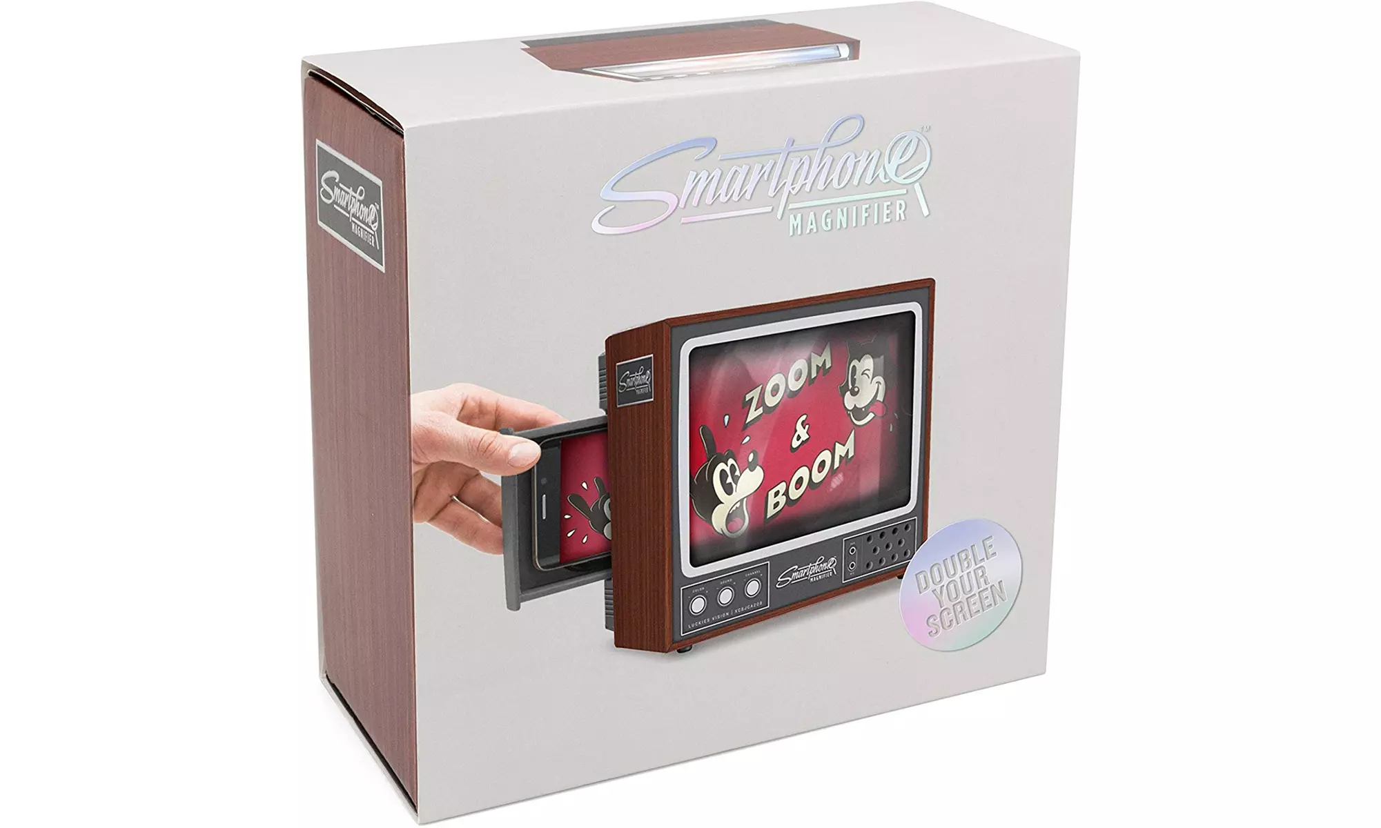 Phone Screen Magnifier Retro Style 8-Inch TV Cell Phone Magnifier - Second Medium