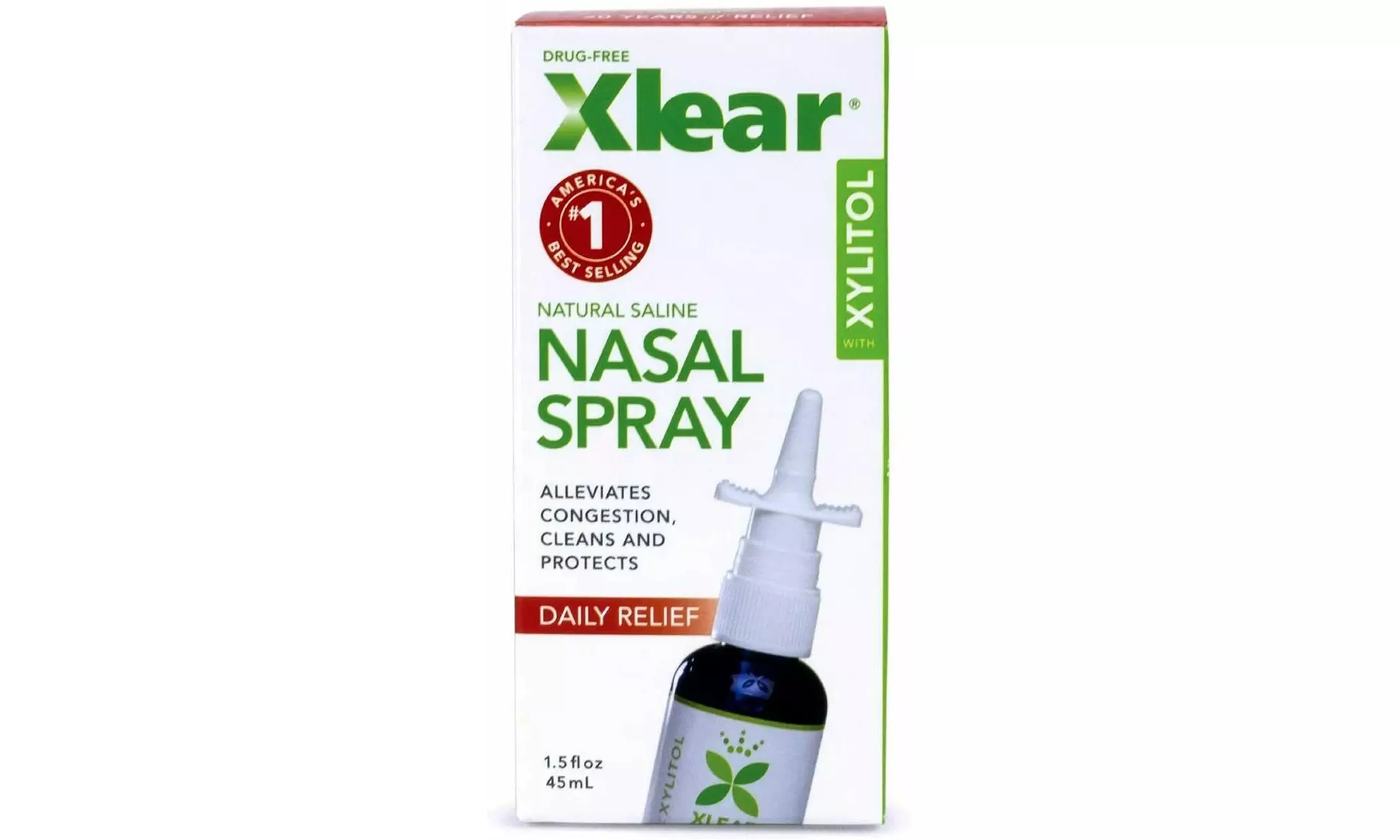 Xlear Nasal Spray with Xylitol, All-Natural Saline Nasal Spray 1.5 oz - Primary Image