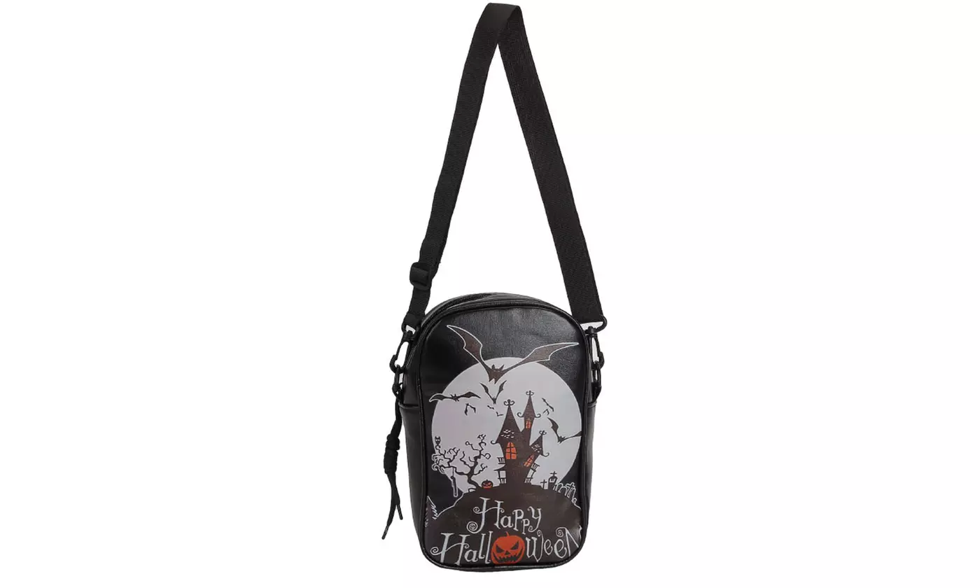 PU Leather Novelty Halloween Crossbody Purse
