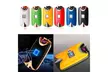 Fingerprint Touch USB Rechargeable Dual Arc Flameless Plasma Electric Lighter - Second Medium