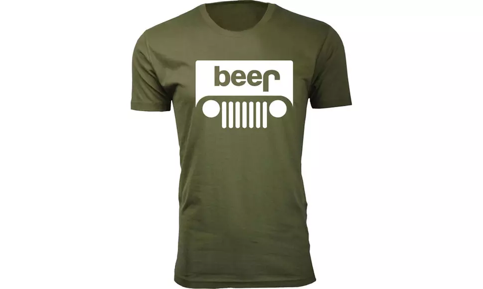 Men's Funny Beer Jeep T-Shirts